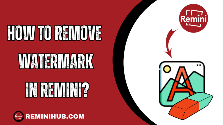 How to Remove Watermark in Remini?
